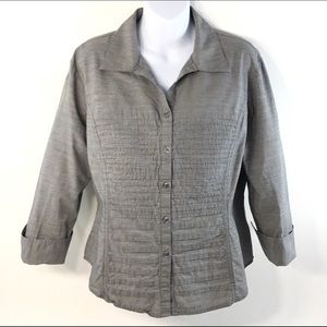 Women’s Harve Bernard Gray Shirt